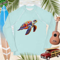 Turtle Sea Turtle Rash Guard | Youth Sizes | UPF 50+ Rash Guards & Swim Shirts