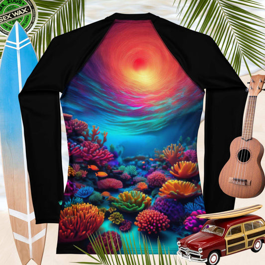 Coral Reef Rashie | Women's Rash Guard | UPF 50+ Rash Guards & Swim Shirts