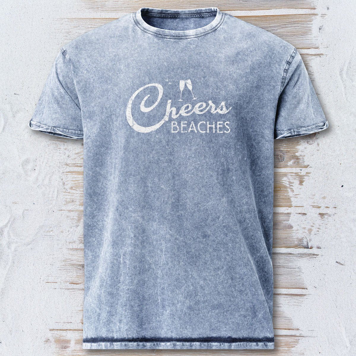 Cheers Beaches New Year’s Eve Denim T-Shirt