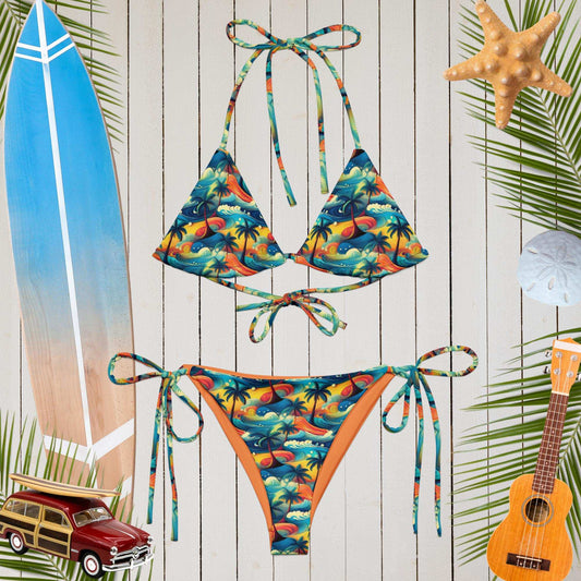 Hawaiian Dreams | Brightly Colored String BikiniClassic Bikinis