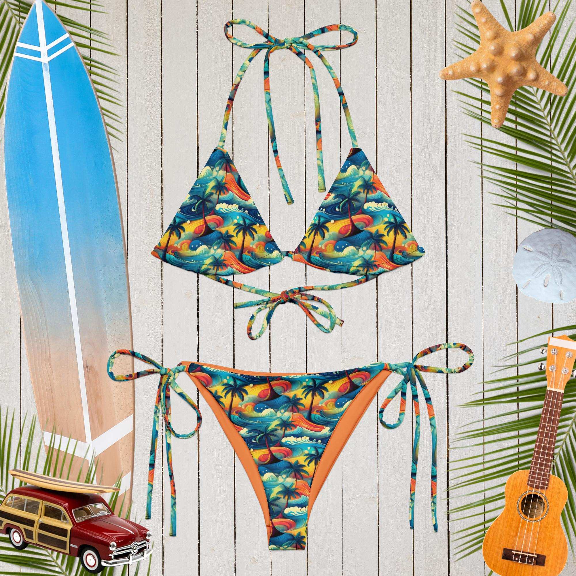Hawaiian Dreams | Brightly Colored String BikiniClassic Bikinis