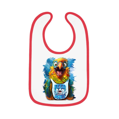 Bibs Lil Parakeet Head | Feeding Time | Baby Bib