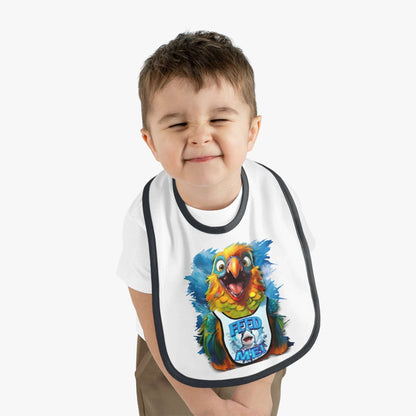 Bibs Lil Parakeet Head | Feeding Time | Baby Bib