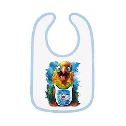 Bibs Lil Parakeet Head | Feeding Time | Baby Bib