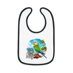 Little Miss Magic Baby Bib | With Cute Parakeet Art