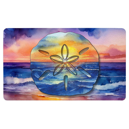 Doormat 🌴 Painted Sand Dollar Beach
