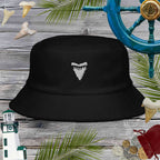 Shark Tooth Embroidery | Unstructured Terry Cloth Bucket Hat Bucket Hats