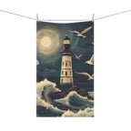Stormy Lighthouse | Tea Towel | Coastal Decor 🌊