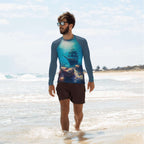 Sunken Treasure Ship | Sunblock Rashie | Men Rash Guard
