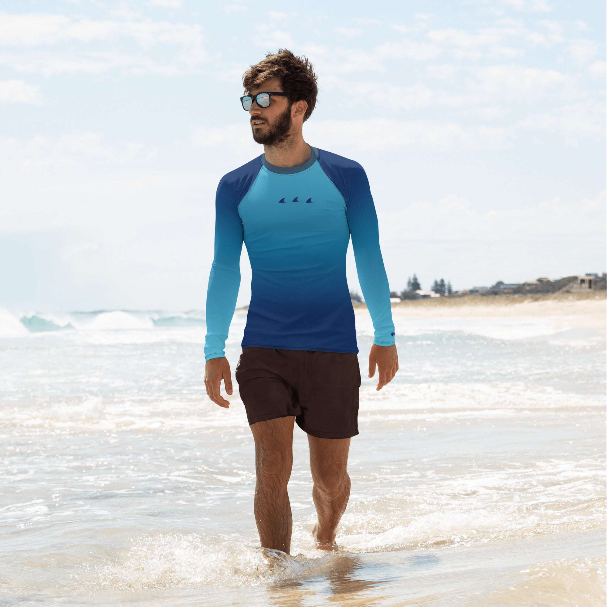 Thruster Sun Rashie UPF 50+ Protection For Men 🤙 Rash Guard